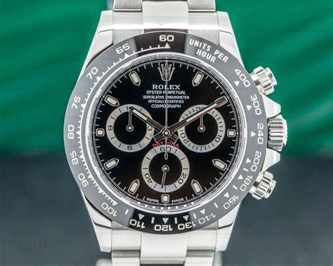 rolex daytona black for sale|Rolex daytona black bezel.